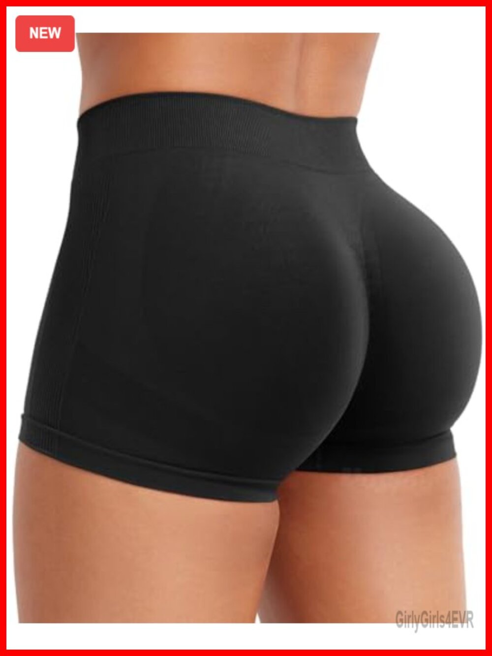 VOYJOY Impact Booty Shorts 2.5" Low Rise Scrunch Gym Biker Shorts